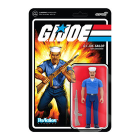 G.I. Joe ReAction Figures Wave 2 - Blueshirt Mustache (Tan)