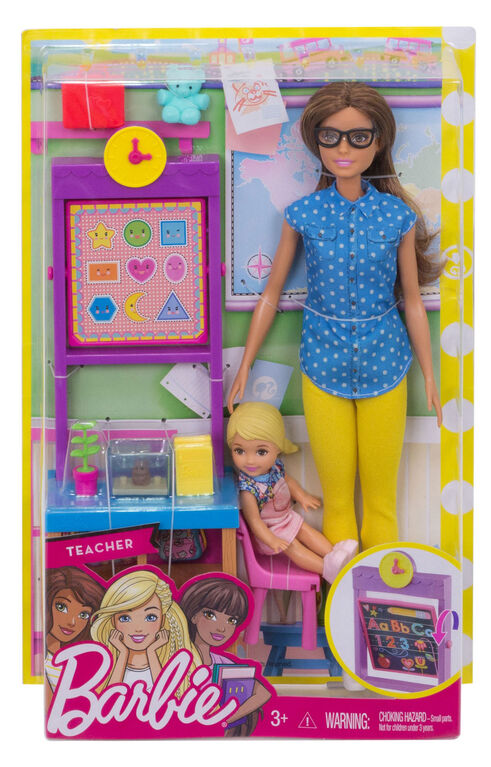 Barbie Teacher Doll Playset