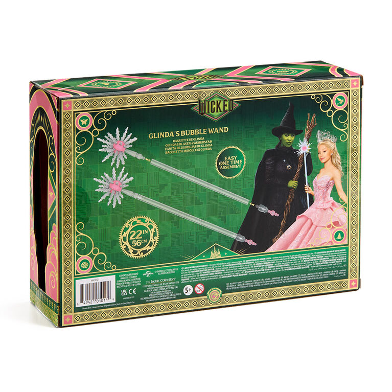 The Noble Collection Wicked Glinda's Bubble Wand - Englisih Edition