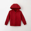 zip happy hoodie, 5-6y - red