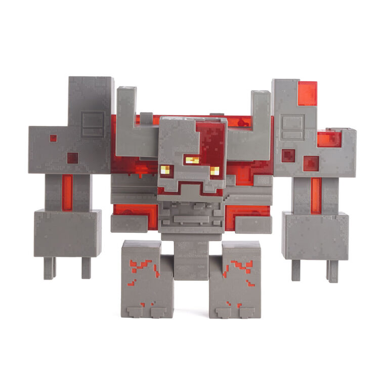 Minecraft Dungeons Redstone Monstrosity Figure