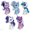 My Little Pony, Collection de licornes étincelantes, 5 poneys de 7,5 cm avec cornes brillantes et 12 accessoires mystères - Notre exclusivité