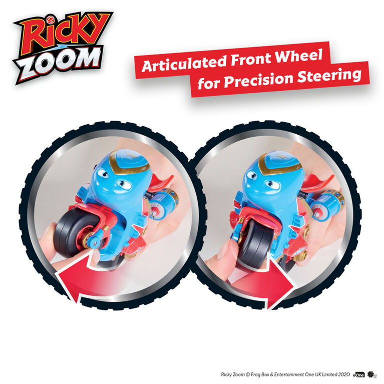 Ricky Zoom Aventure Steel Awesome Emballage Groupe 3 Po Et 4po Figurines De Moto Les Roues Mobiles Se Tient Debout Jouet Moto Notre Exclusivite Toys R Us Canada