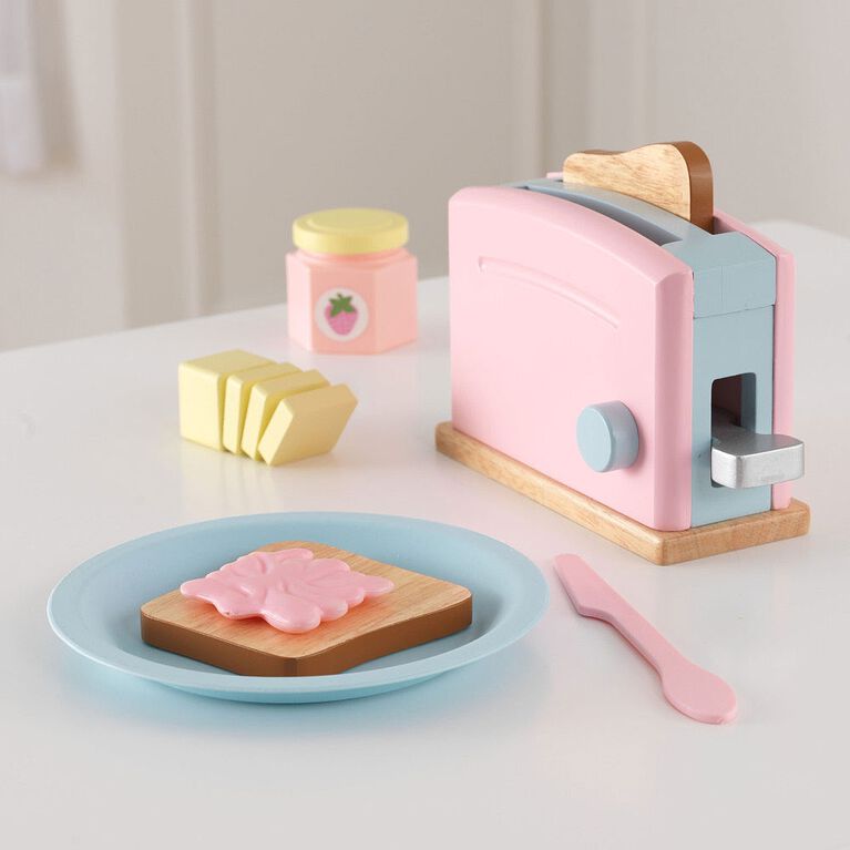 KidKraft - Toaster Set - Pastel