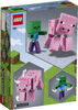 LEGO Minecraft BigFig Pig with Baby Zombie 21157