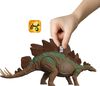 Dr Sarah Harding et dinosaures Stégosaure bébé et adulte Collection Héritage Jurassic World: Dominion, figurines articulées authentiques - Notre exclusivité
