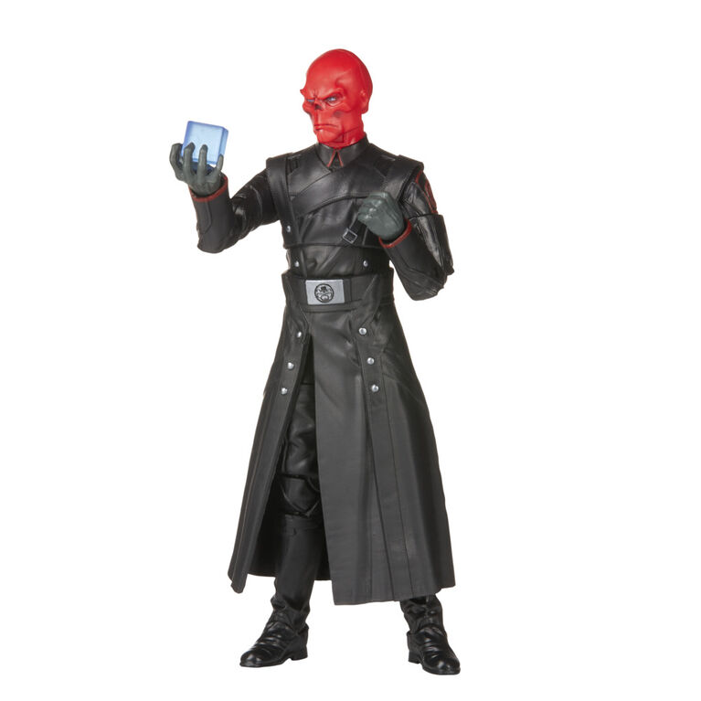 Marvel Legends Series MCU Disney Plus Red Skull What If Series Action Figure 6-inch Collectible Toy, 1 Accessory and 1 Build-A-Figure Part