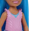 Barbie - Chelsea - Royal doll with blue hair, colored skirt