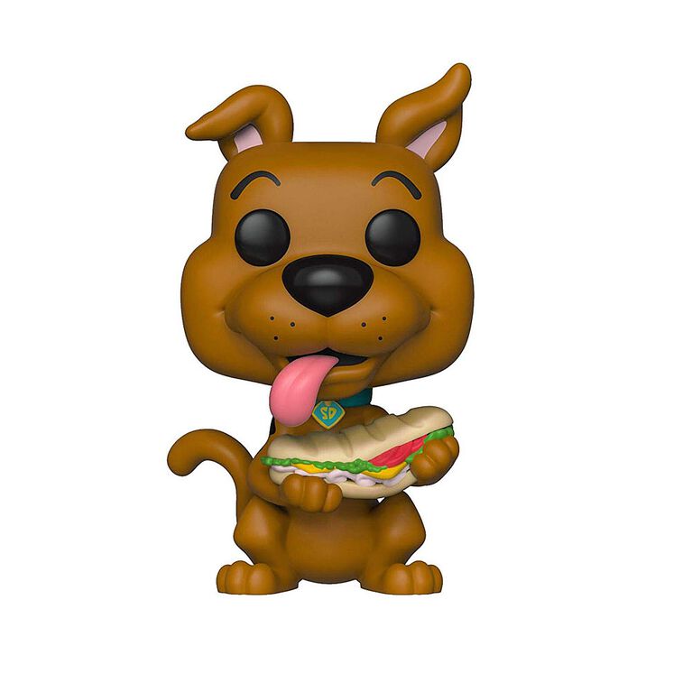 Figurine en vinyle Scooby Doo avec Sandwich de Scooby Doo par Funko POP!