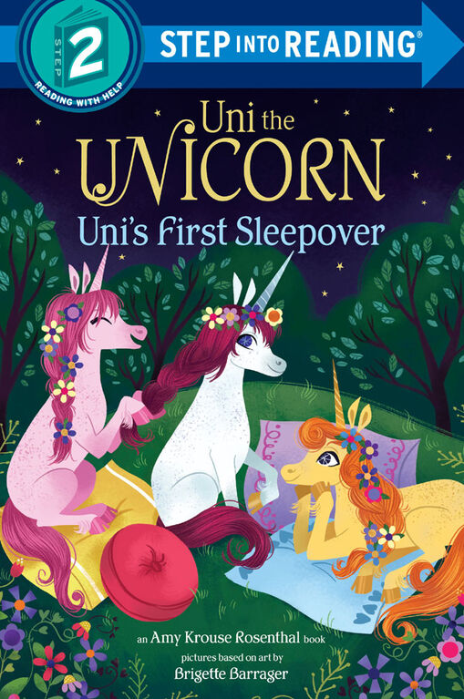 Uni the Unicorn Uni's First Sleepover - Édition anglaise