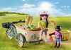 Playmobil - Cycliste avec vélo et remorque avant