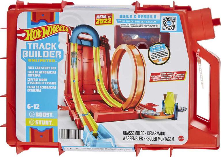 Hot Wheels Track Builder Unlimited Coffret Propulseur Virage