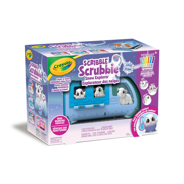 Crayola - Explorateur des neiges Scribble Scrubbie