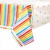 Rainbow Birthday Table Cover 54"x84"