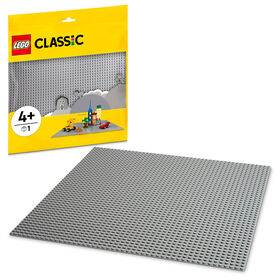 LEGO Classic Gray Baseplate 11024 Building Kit for Kids (1 Piece)