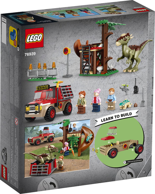 LEGO Jurassic World L'évasion du dinosaure Stygimoloch 76939 (129 pièces)