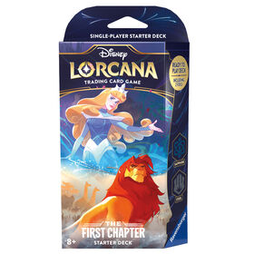 Lorcana The First Chapter Starter Deck Saphire & Steel - English Edition