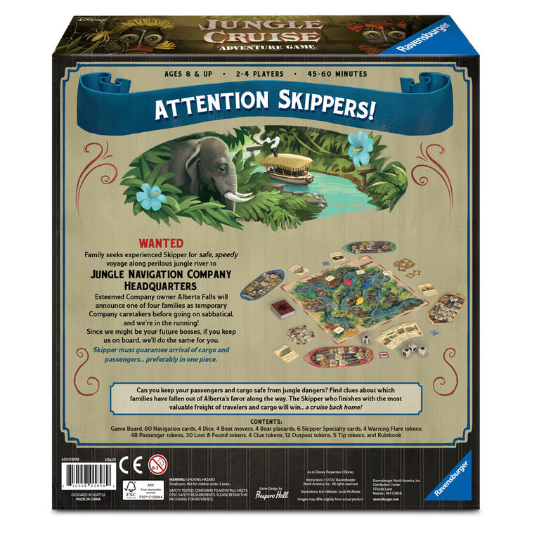 Ravensburger - Disney Jungle Cruise - English Only - R Exclusive
