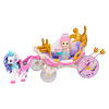 Shopkins Happy Places Royal Wedding Carriage with Pony and Petkins inside