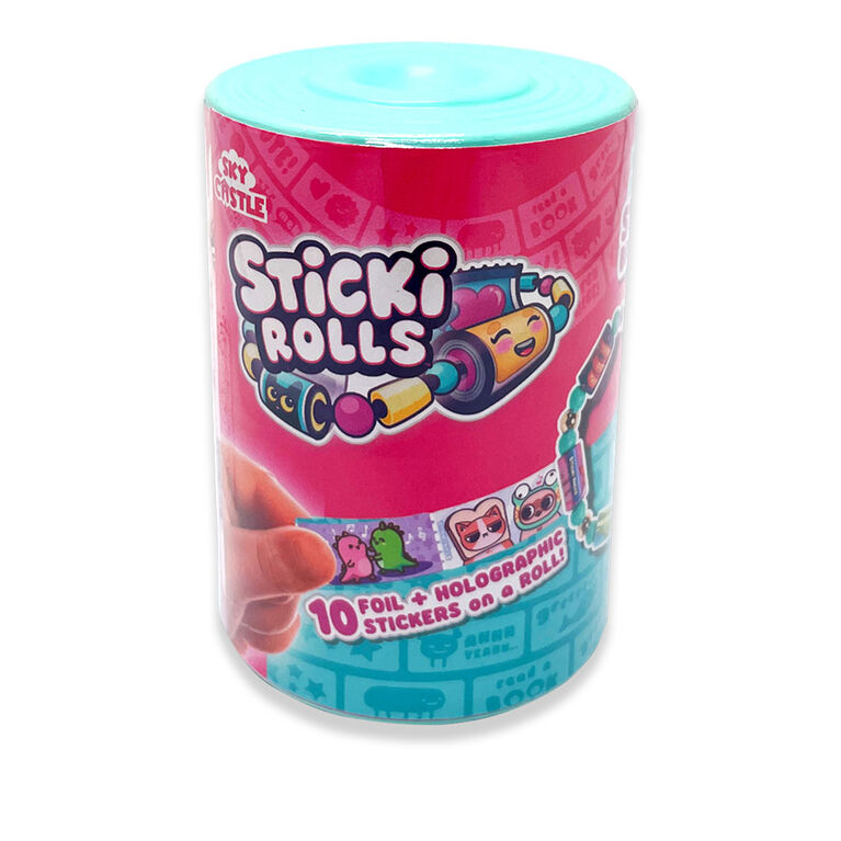 Sticki Rolls - Bijoux autocollants à porter et à partager - Capsules
