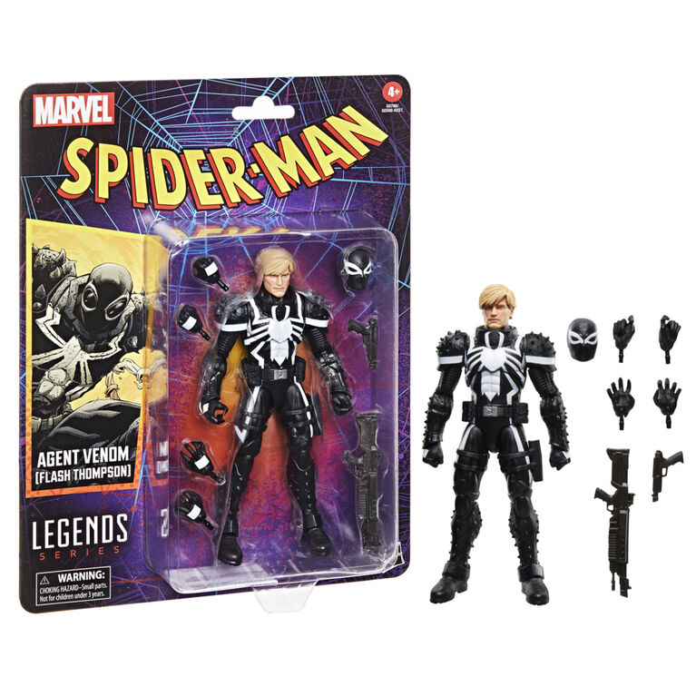 Marvel Legends Series Agent Venom (Flash Thompson) Comics Action Figure