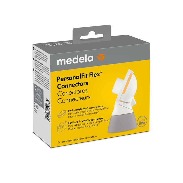 Connecteurs de rechange PersonalFit Flex de Medela, 2 par emballage