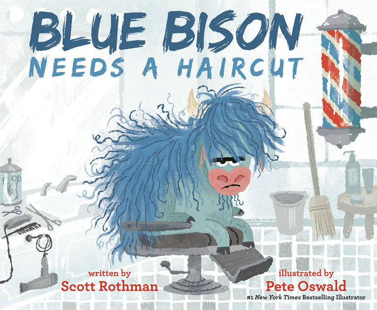 Blue Bison Needs a Haircut - Édition anglaise
