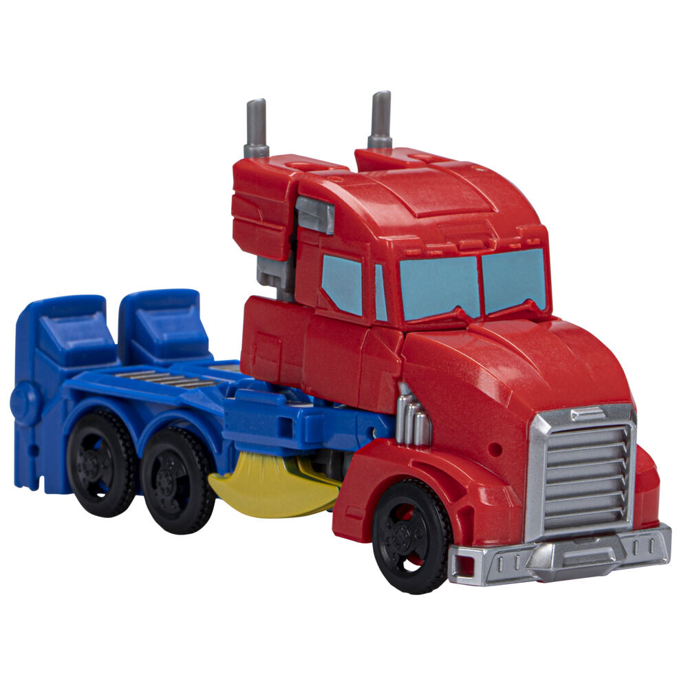 Transformers Toys EarthSpark Warrior Class Optimus Prime Action