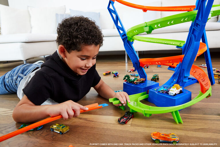 Hot Wheels - Action - Spirale Vitesse et collisions