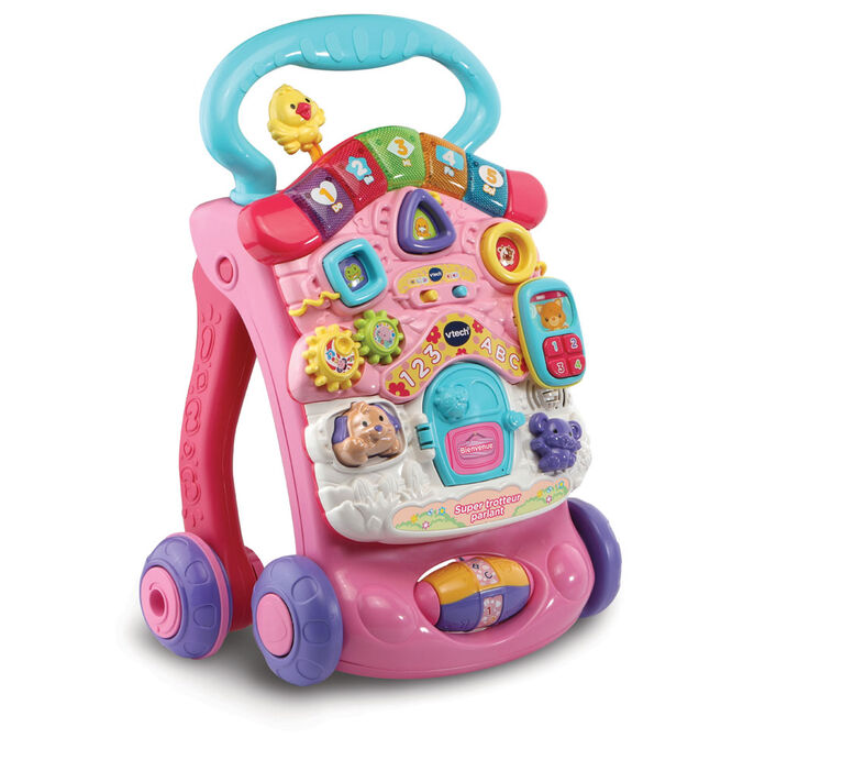 VTech Stroll and Discover Activity Walker - Pink - French Edition - Exclusive