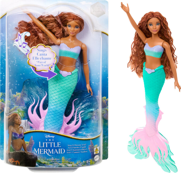 Disney The Little Mermaid Sing and Dream Ariel Fashion Doll 