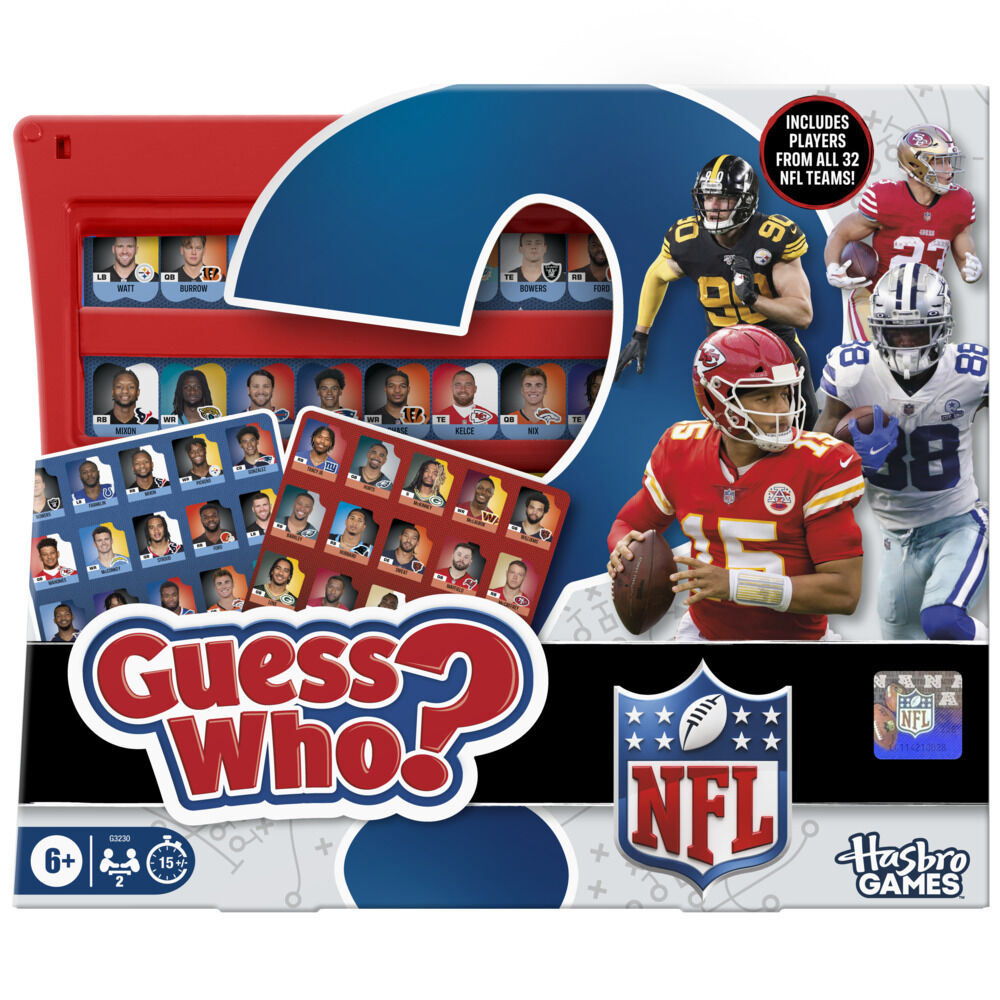 Guess Who? NFL Edition Board Game - English Edition