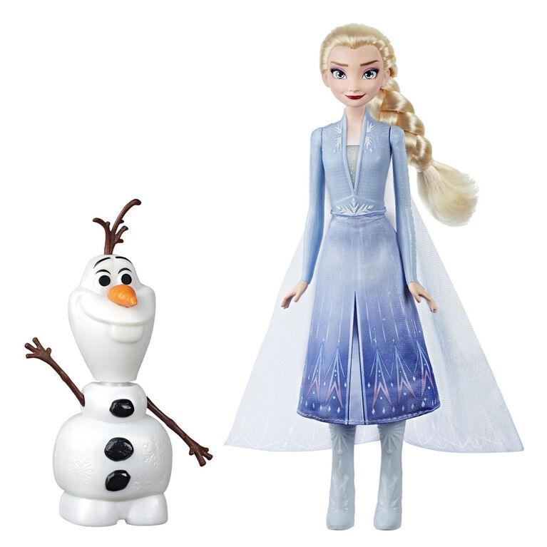 Disney Frozen - Poupées Elsa et Olaf interactifs