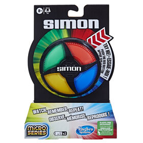 Simon Micro Series Electronic Game, Classic Simon Gameplay in a Compact Size, Fun Party Game