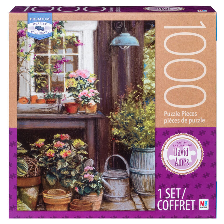 Artist David Ames - 1000-Piece Adult Jigsaw Puzzle - Potting Table