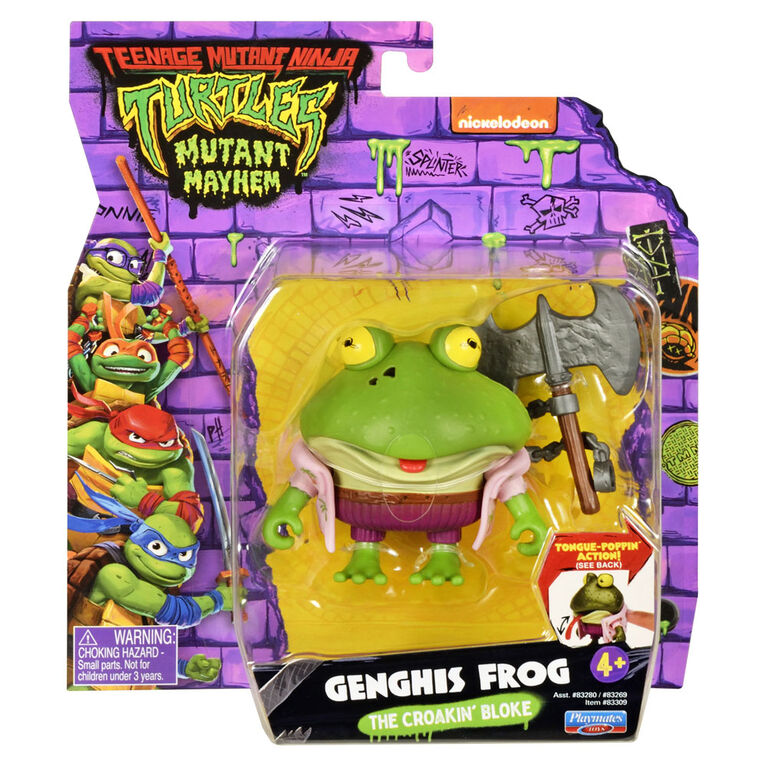 Teenage Mutant Ninja Turtles : Mutant Mayhem-Figurine de base Genghis Frog