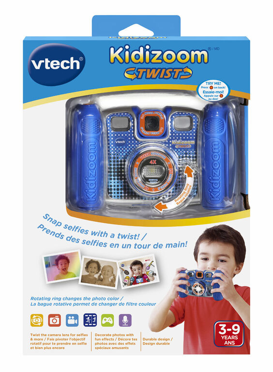 VTech Kidizoom Twist - Bleu - Bilingue