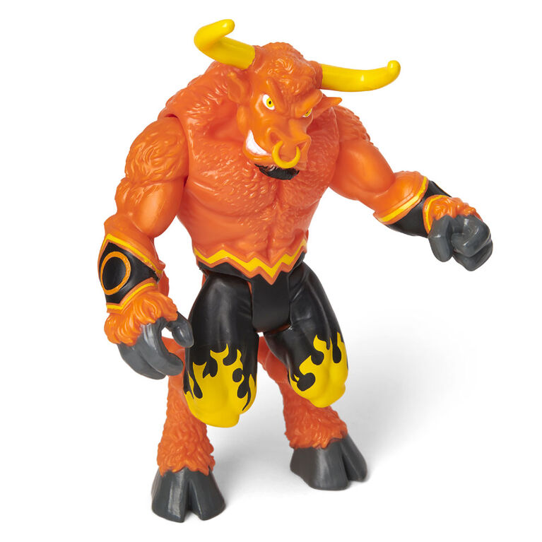 Monster Jam, Coffret Monster truck El Toro Loco à l'échelle 1:64 officiel et figurine articulée Furioso Creatures de 12,7 cm