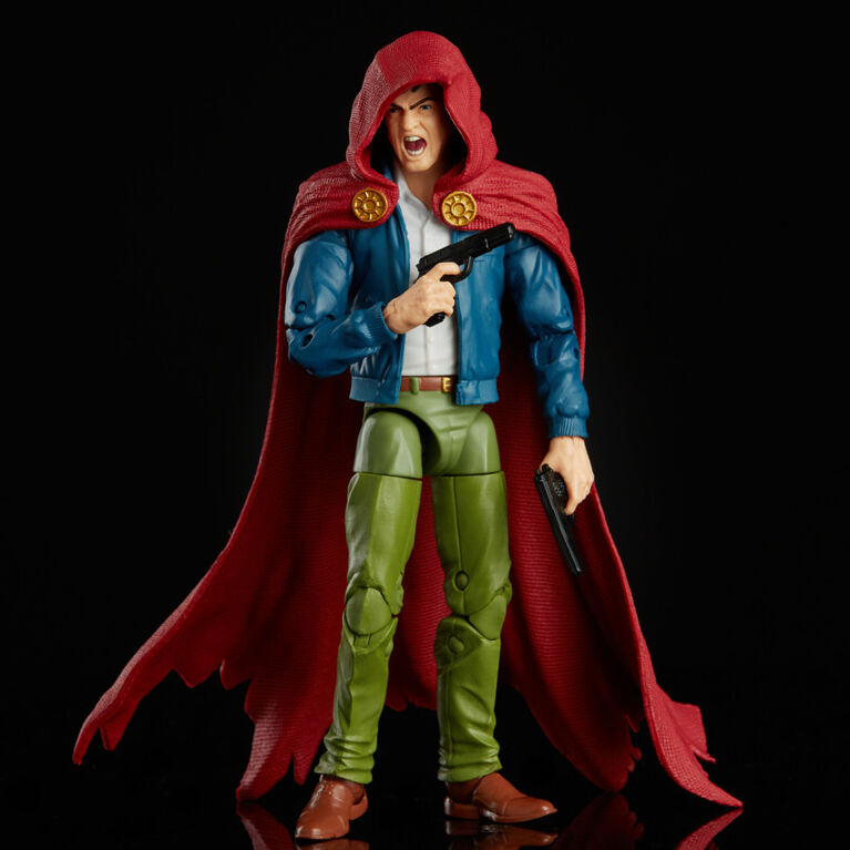 Marvel Legends Series 6-inch Collectible Action Marvel's The Hood Figure, Includes 4 Accessories and 1 Build-A-Figure Part