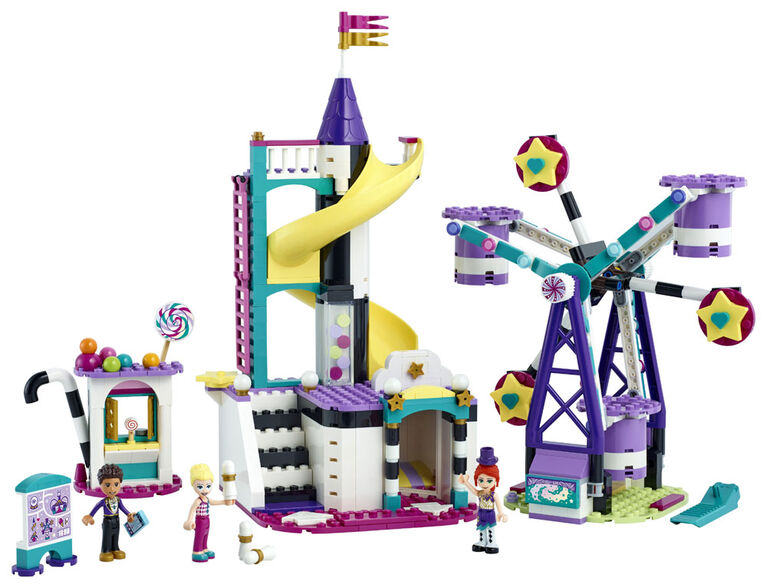 LEGO Friends La grande roue et la glissade magiques 41689 (545 pièces)