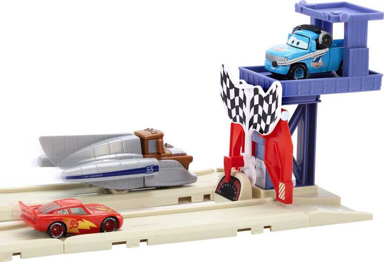 Disney and Pixar Cars On The Road Salt Flats Super Speed Playset
