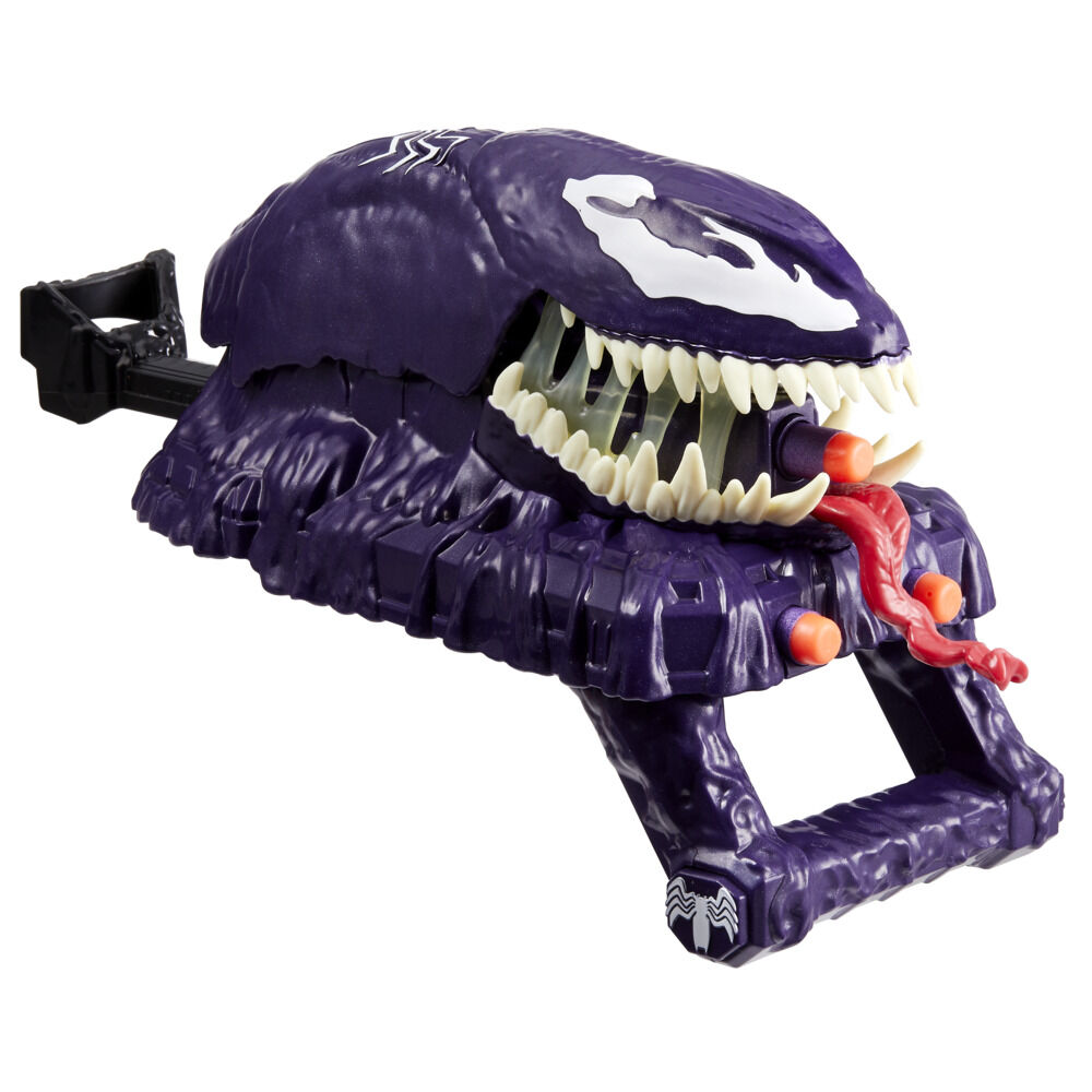 Marvel Spider-Man VenomVersus Marvel's Venom Strike Blaster, Nerf Spider-Man Roleplay Toy