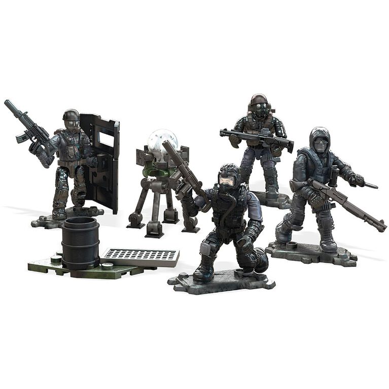 Mega Construx - Call of Duty Urban Strike Squad Micro Action Figure Set