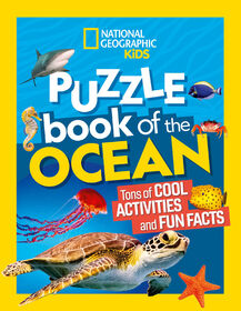 National Geographic Kids Puzzle Book of the Ocean - Édition anglaise