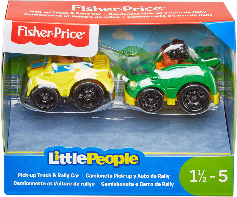 Fisher-Price Little People Pick-up Truck & Rally Car