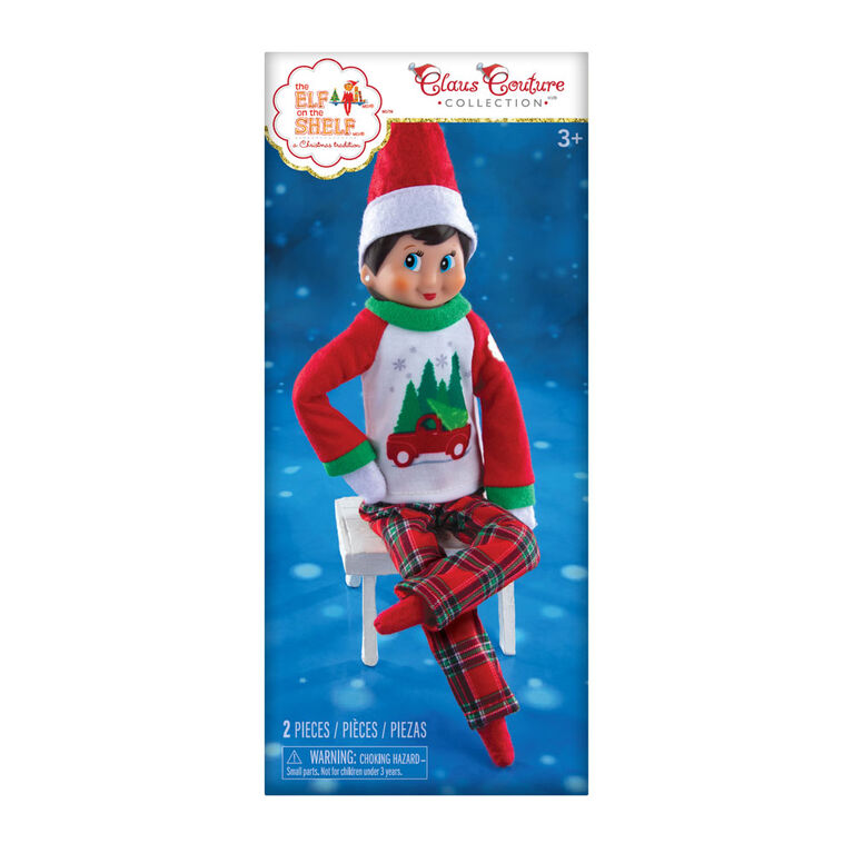 Elf On The Shelf Claus Couture Tree Farm Pj