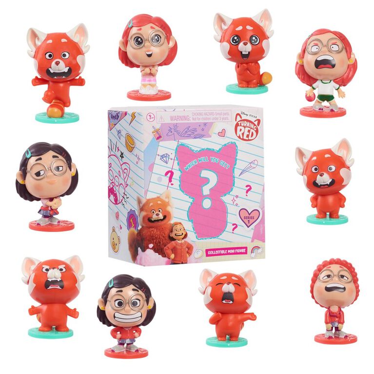 Figurines à Collectionner d'Alerte Rouge de Disney et Pixar, Pochettes Surprises de Figurines à Collectionner du Film - Série 1 - Notre exclusivité