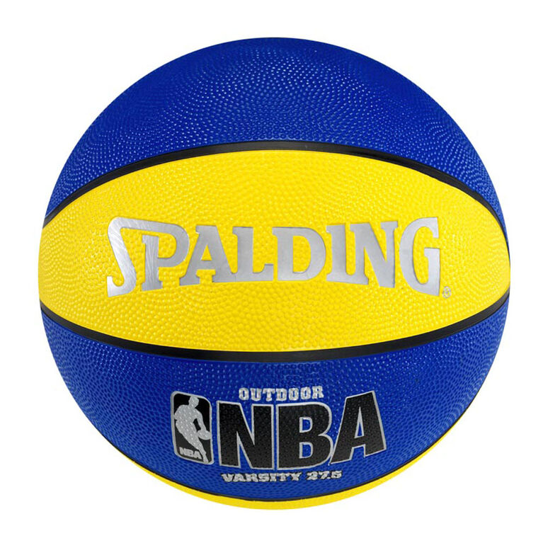 Spalding NBA Varsity Basketball Size 5 - Blue/Yellow