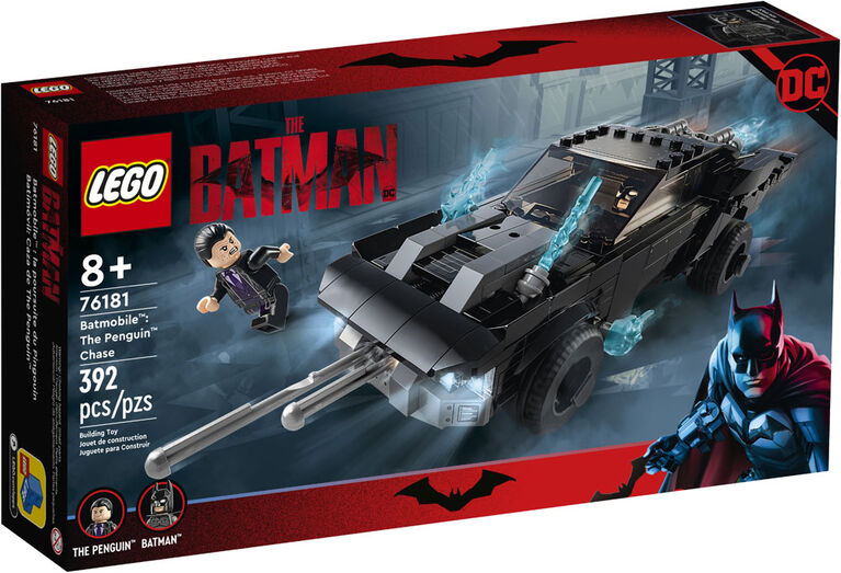 LEGO DC Batman Batmobile : La poursuite du Pingouin 76181 Ensemble de construction (392 pièces)