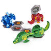 Bakugan Starter Pack 3-Pack, Pyrus Trunkaious, Collectible Action Figures